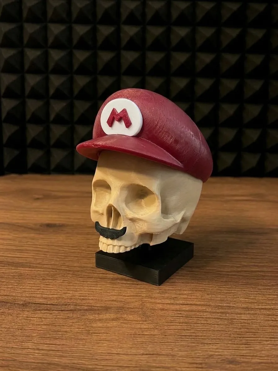 #019 - Teschio Super Mario, photo 2 of 4 - #019 - Teschio Super Mario Toys & Games