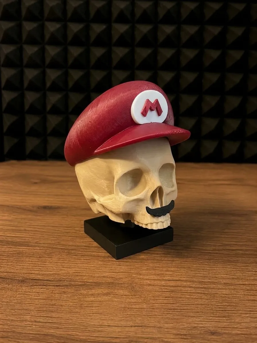 #019 - Teschio Super Mario, photo 3 of 4 - #019 - Teschio Super Mario Toys & Games