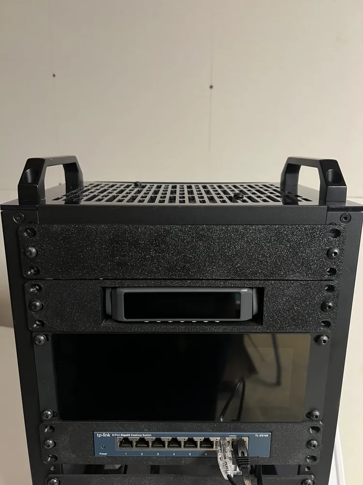 10-Inch Rack 1U Cover Panels, 4 Designs, photo 4 of 4 - 10-Inch Rack 1U Cover Panels, 4 Designs Hobby & DIY