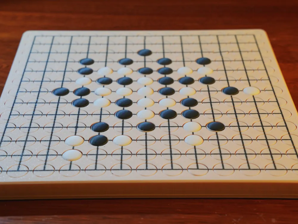 13x13 Flip Go Board, Gomoku and Reversi, photo 2 of 4 - Classic Board Games & Game Sets, backgammon