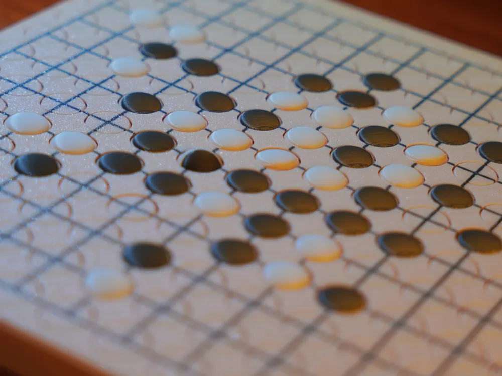 13x13 Flip Go Board, Gomoku and Reversi, photo 4 of 4 - Classic Board Games & Game Sets, backgammon