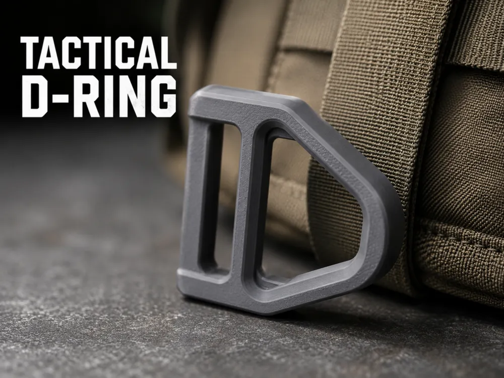1.5 Inch (38mm) Tactical Webbing D-Ring - Bags, Purses & Clutches, in stock in India