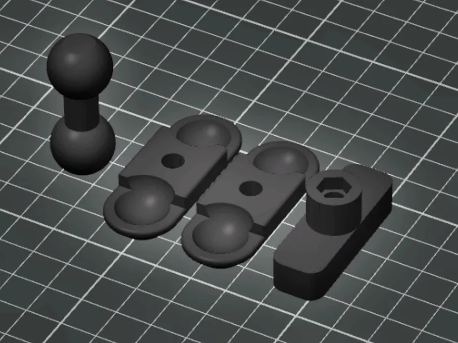 17mm ball clamp and extender, photo 4 of 4 - 17mm ball clamp and extender Tools & Workshop