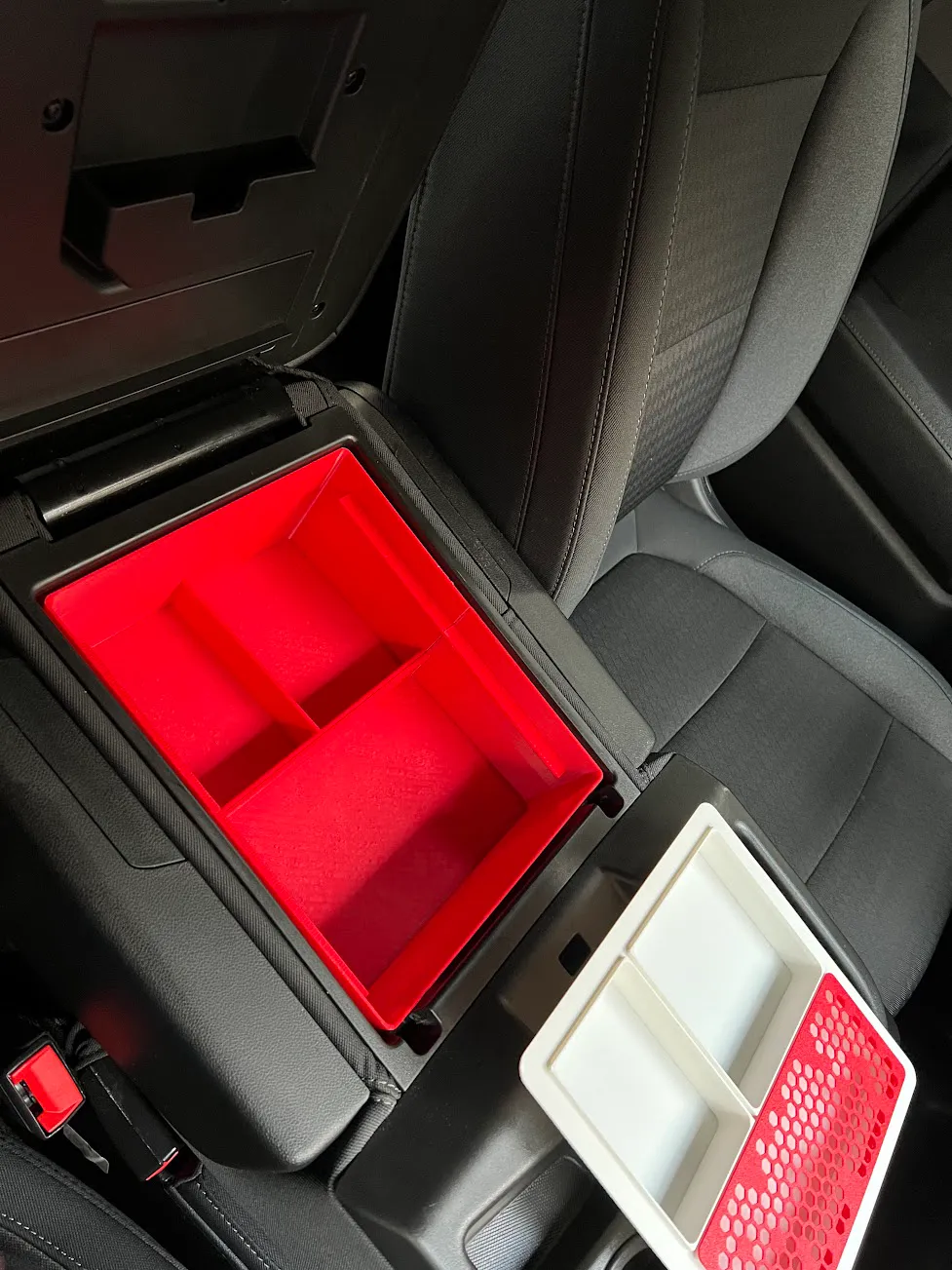 19-21 Chevy Tahoe\Silverado Jump Seat Organizer, photo 2 of 4 - Car Organisers, Hooks & Bins, console