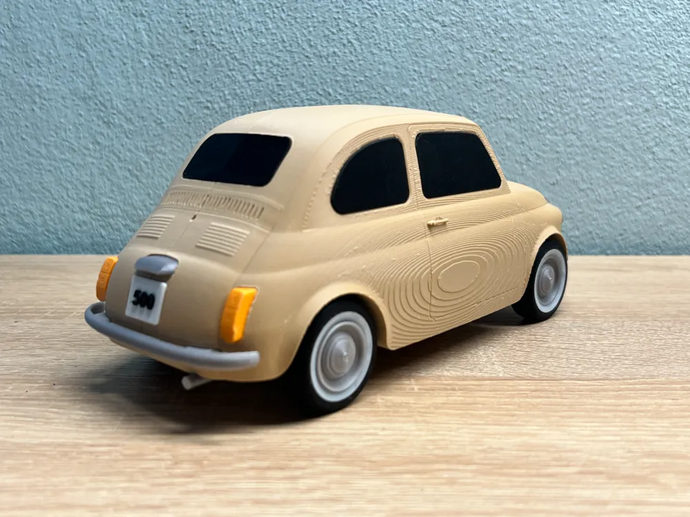 1957 Fiat Nuova "500", photo 4 of 4 - Classic & Vintage Car Models, art
