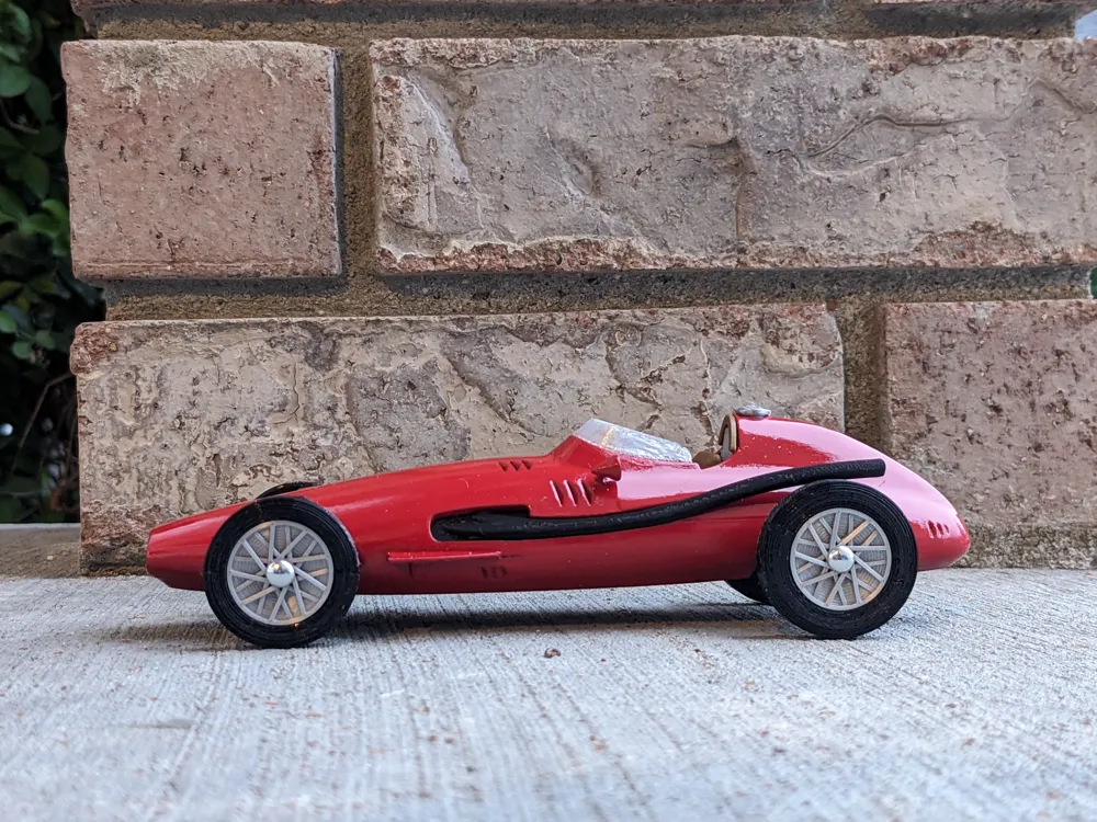 1957 Maserati 250F (Pinewood Derby Car Shell), photo 3 of 4 - F1 & Race Car Models, formula one