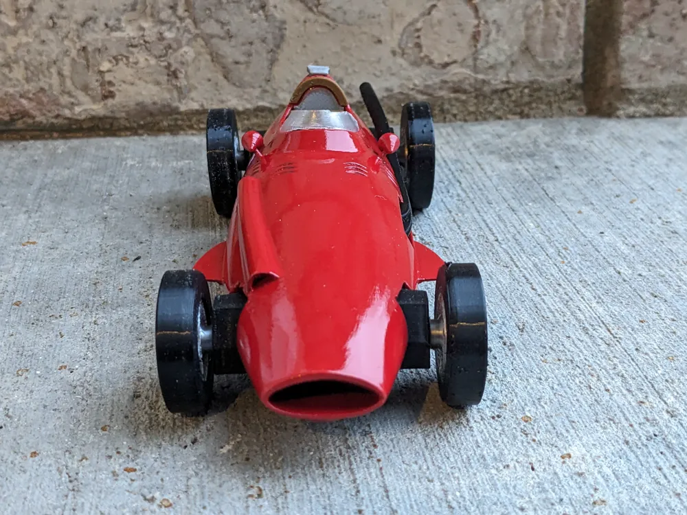 1957 Maserati 250F (Pinewood Derby Car Shell), photo 4 of 4 - F1 & Race Car Models, formula 1