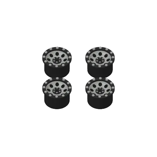 1 inch bead lock rims for mn82t, photo 4 of 4 - 1 inch bead lock rims for mn82t Car & Vehicle