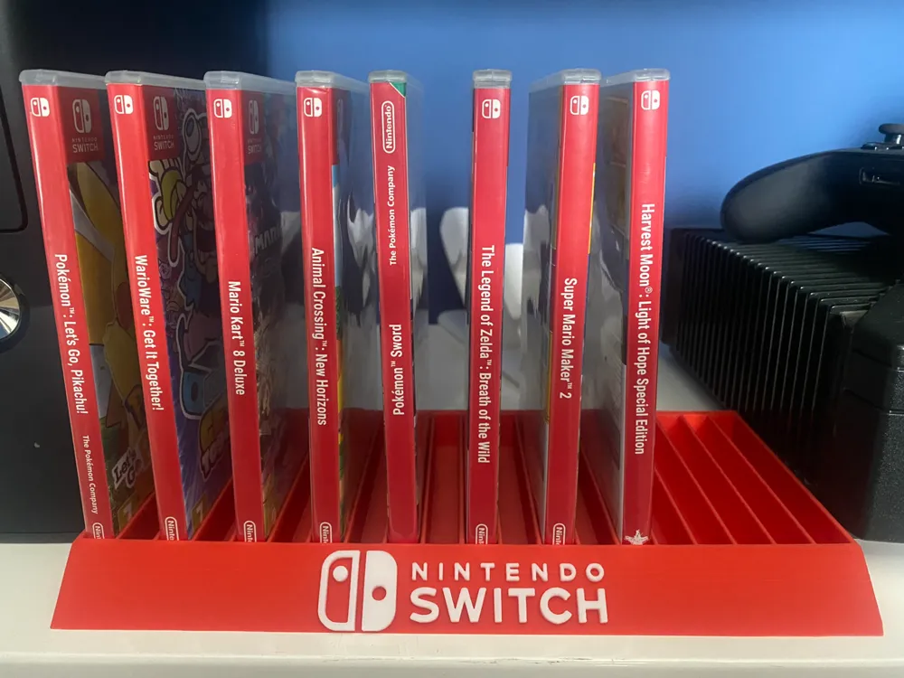 20 Slot Nintendo Switch Game Case Holder, photo 2 of 4 - 20 Slot Nintendo Switch Game Case Holder Household