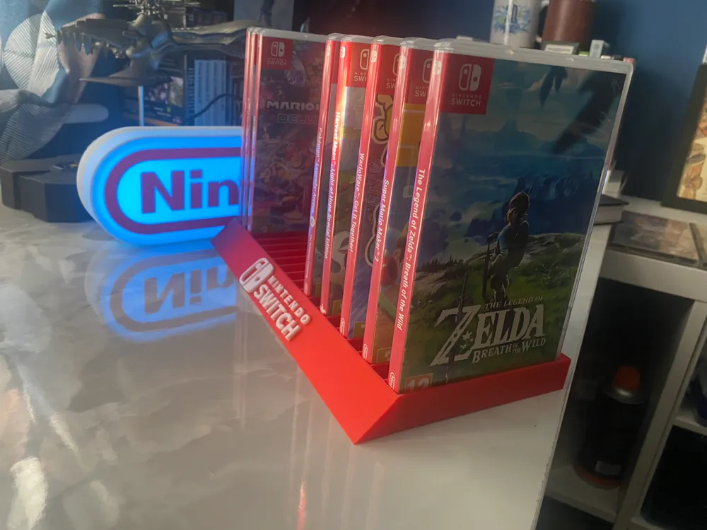 20 Slot Nintendo Switch Game Case Holder, photo 4 of 4 - 20 Slot Nintendo Switch Game Case Holder Household