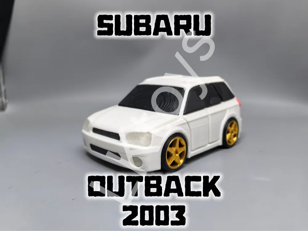 Subaru 2003 Outback Snap Kit Car Model