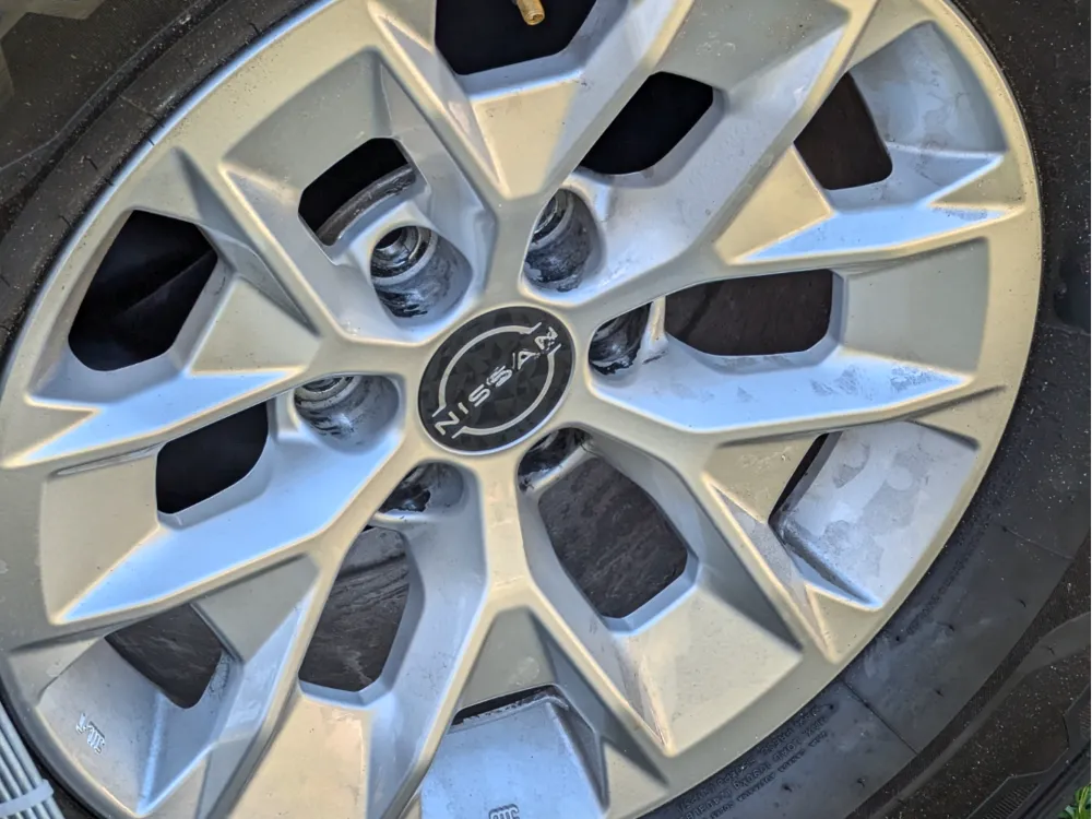 2023-24 Nissan Frontier Wheel Center Cap, another view - Valve Caps & Wheel Accessories, wheel accessories