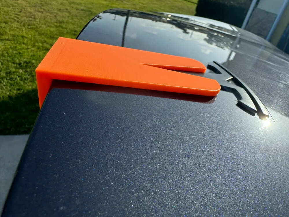 2023 Tesla Model Y Front Emblem Alignment Tool, photo 3 of 4 - Tesla & EV Interior Accessories, logo