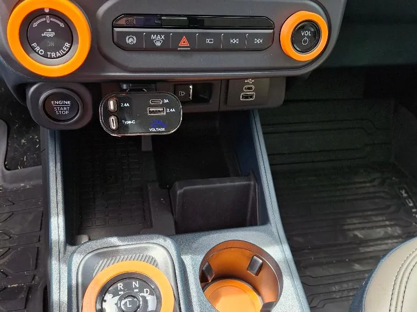 2025 ford maverick rings dash