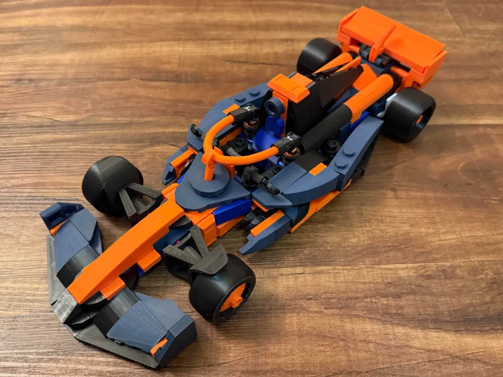 2025 McLaren F1 Brick Model, 1x & 2x Scale