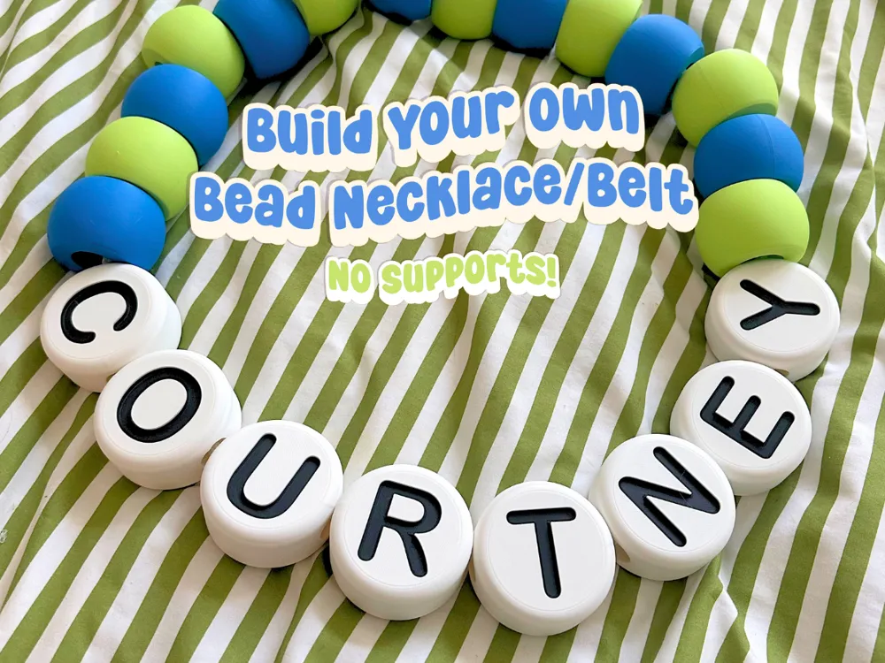 2.5" Mini Letter & Shape Bead Kit