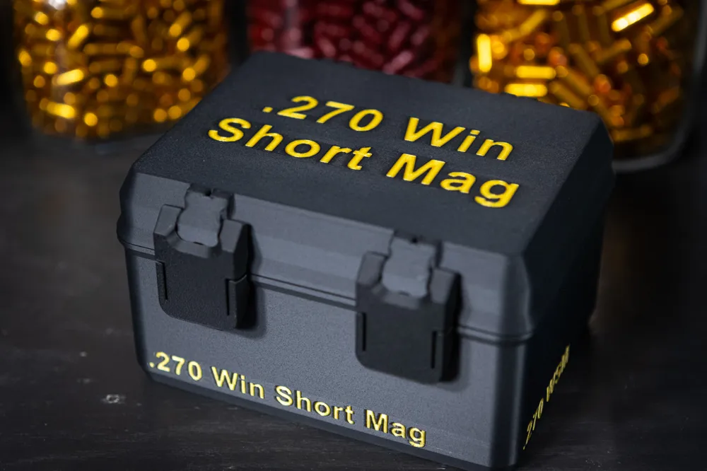 .270 Win ShortMag Cartridge Clip Carrier, photo 4 of 4 - .270 Win ShortMag Cartridge Clip Carrier Hobby & DIY