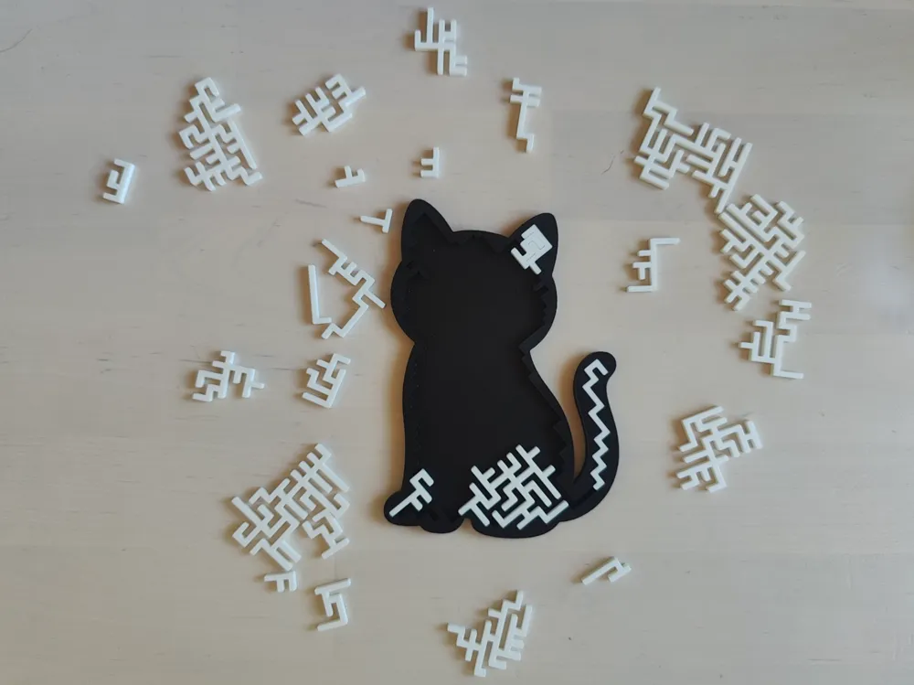 28 Piece Cat Jigsaw Puzzle