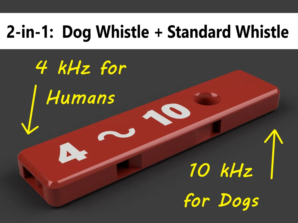2-in-1 Dog Whistle