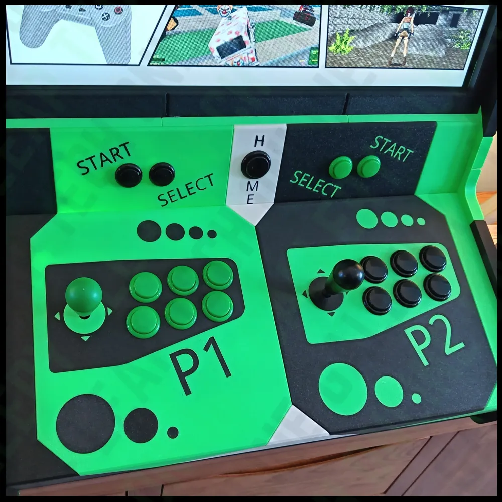 2 Player Bartop Arcade - Machine - Cabinet, photo 3 of 4 - 2 Player Bartop Arcade - Machine - Cabinet Gifts & Occasions