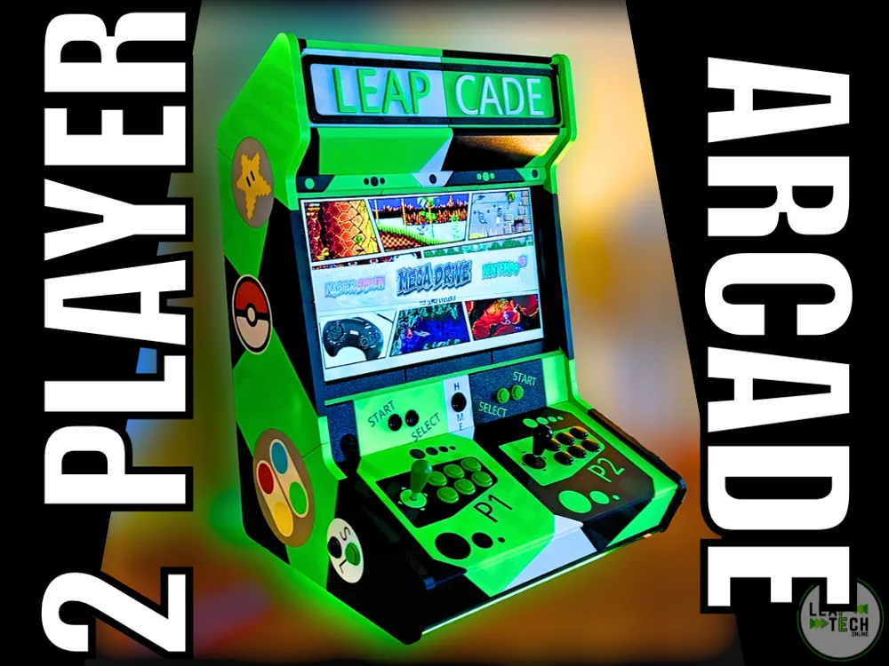 2 Player Bartop Arcade - Machine - Cabinet