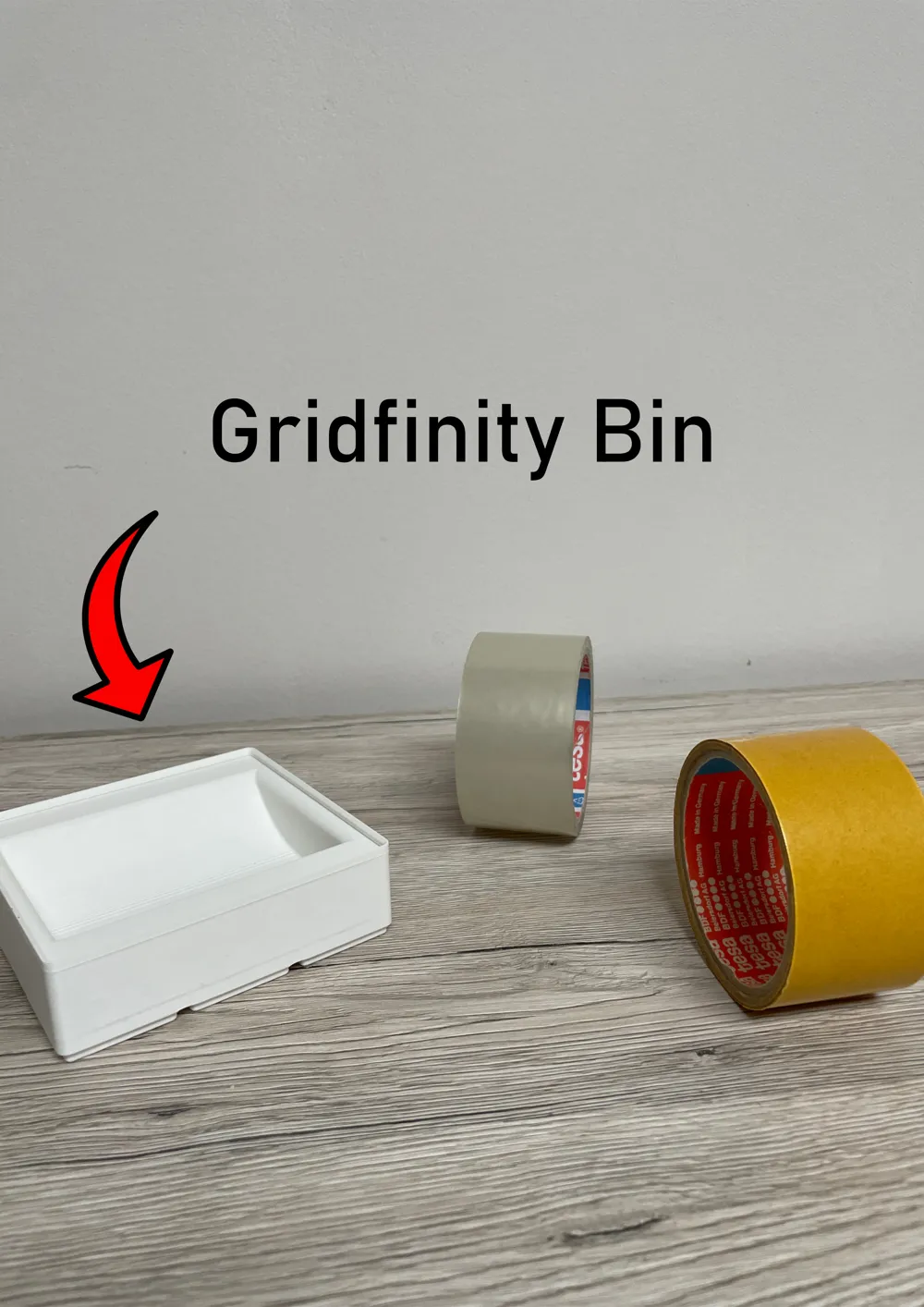 2x XXL Tesa Gridfinity Bin, photo 2 of 4 - 2x XXL Tesa Gridfinity Bin Tools
