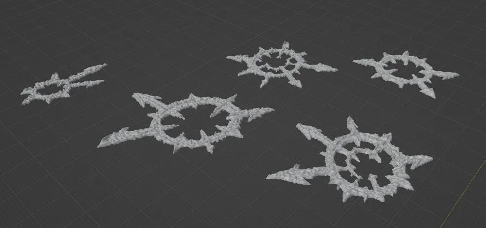 30K/40K CHAOS ICON Horus Heresy Era Chaos Symbols, photo 2 of 3 - 30K/40K CHAOS ICON Horus Heresy Era Chaos Symbols Miniatures