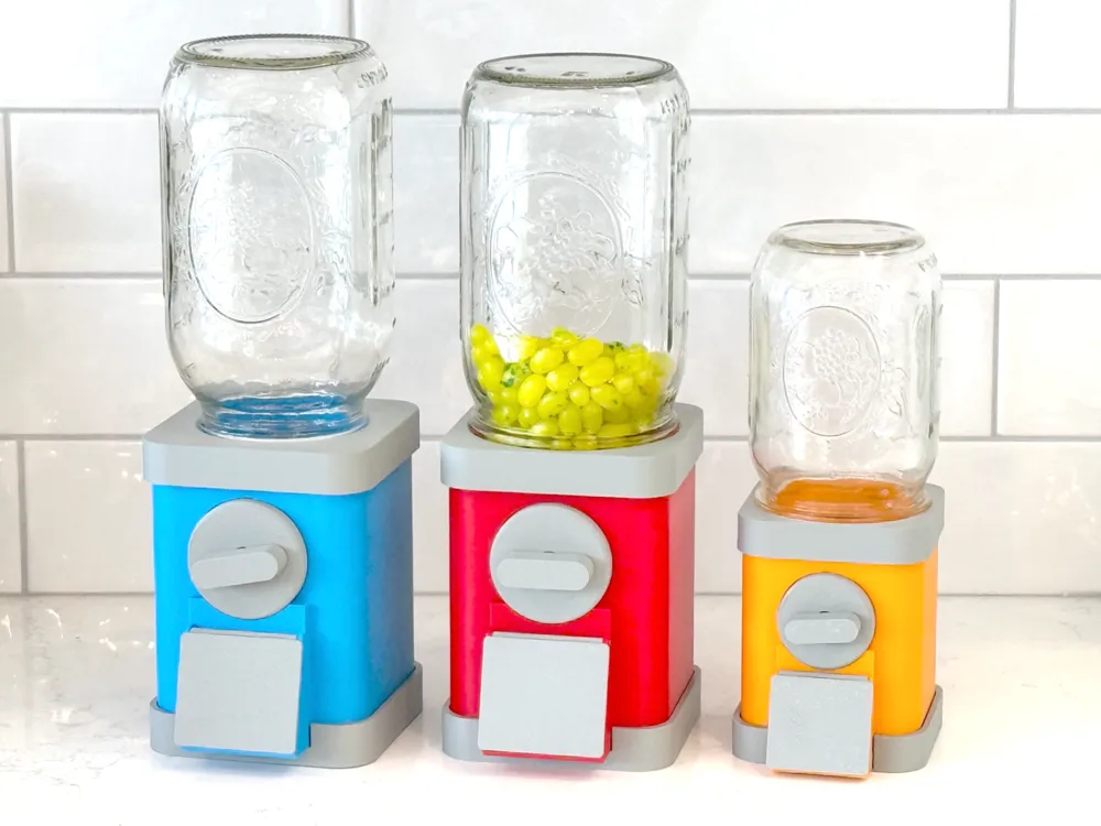 32oz Mason Jar Candy Dispenser Regular &Wide Mouth