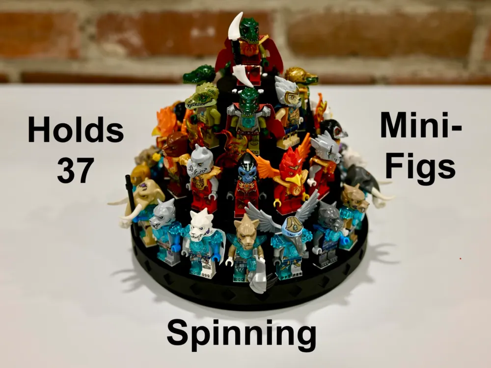 37 Minifigure Cake Carousel