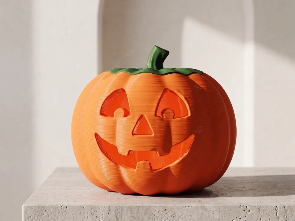 Jack-O'-Lantern Candy Bowl with Lid #078, photo 3 of 4 - Jack-O'-Lantern Candy Bowl with Lid #078 Household