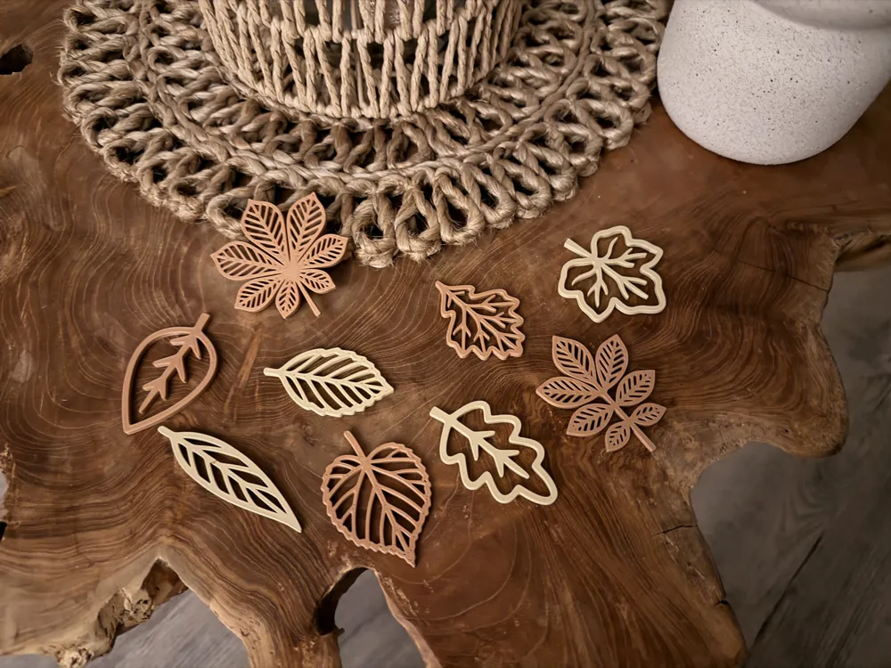 3D-Gedruckte Blätter / Decorative Leaf 9er Set, photo 3 of 4 - 3D-Gedruckte Blätter / Decorative Leaf 9er Set Household