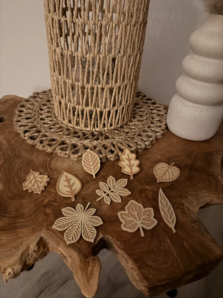 3D-Gedruckte Blätter / Decorative Leaf 9er Set, photo 4 of 4 - 3D-Gedruckte Blätter / Decorative Leaf 9er Set Household