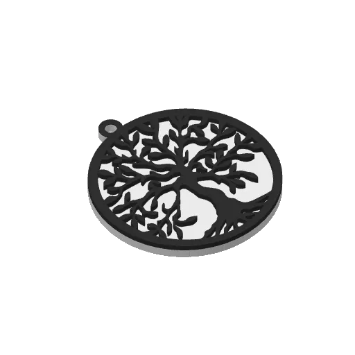 Tree of Life Keychain, photo 3 of 3 - Tree of Life Keychain Fashion