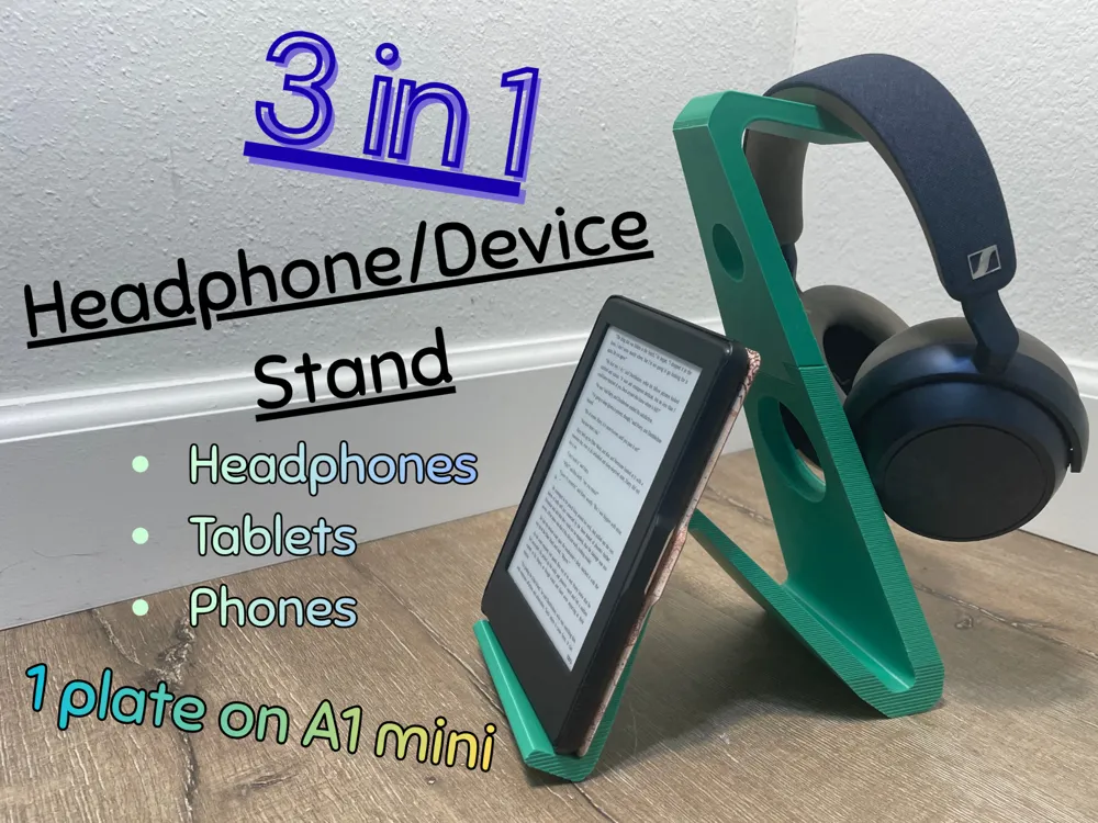 3 in 1 Stand - Holds Tablets, Headphones, Phones - Organizers, in stock in India