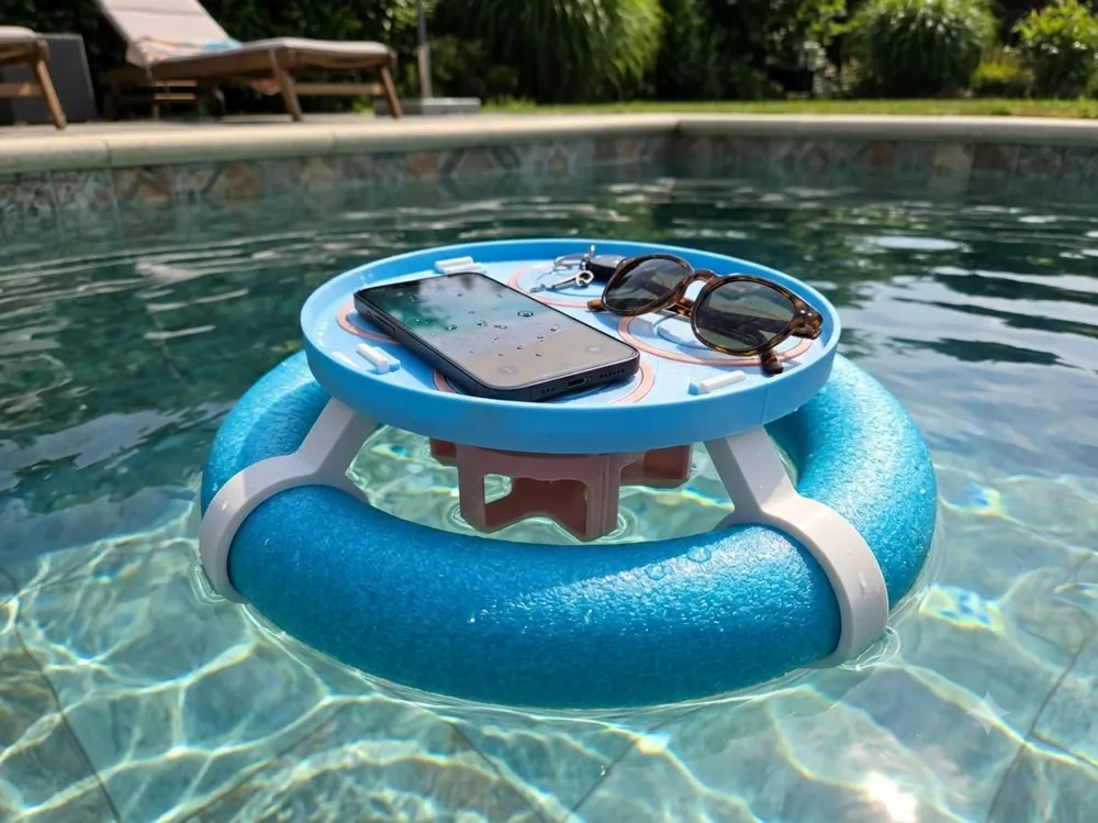 3 in 1 Pool Drink Holder with Wasp Guard, photo 3 of 4 - 3 in 1 Pool Drink Holder with Wasp Guard Hobby & DIY