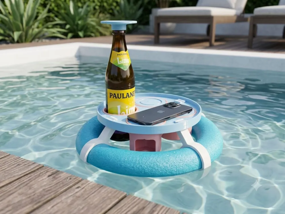 3 in 1 Pool Drink Holder with Wasp Guard - Sport & Outdoors, in stock in India