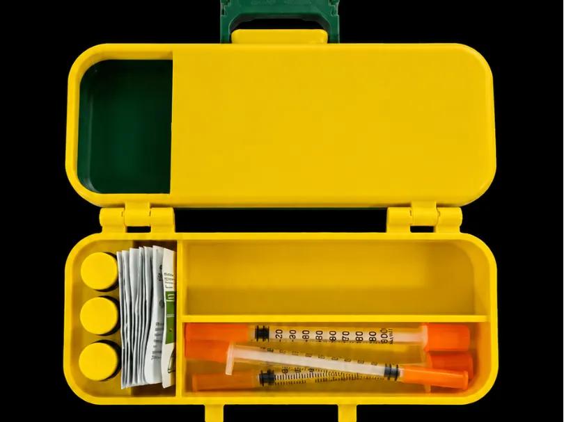3ml Peptide Storage Box, Clean/Dirty Syringe side