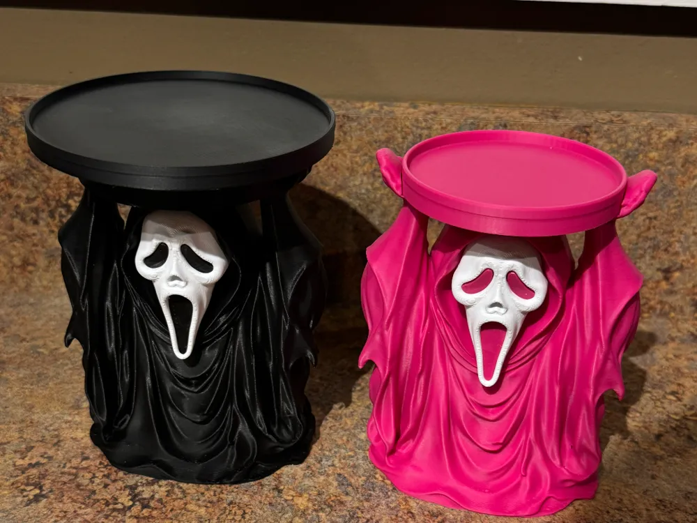 3 wick plate for ghost face candle holder - Candle Stands & Candlesticks, in stock in India