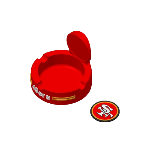 49ers Ashtray, photo 4 of 4 - 49ers Ashtray Desk & Office
