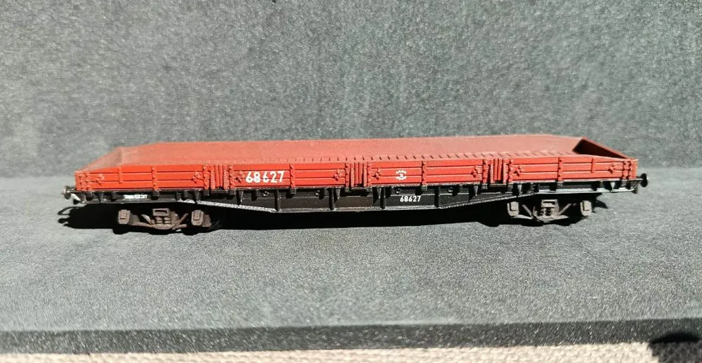 4-axle all-welded platform USSR. H0, photo 2 of 4 - 4-axle all-welded platform USSR. H0 Hobby & DIY
