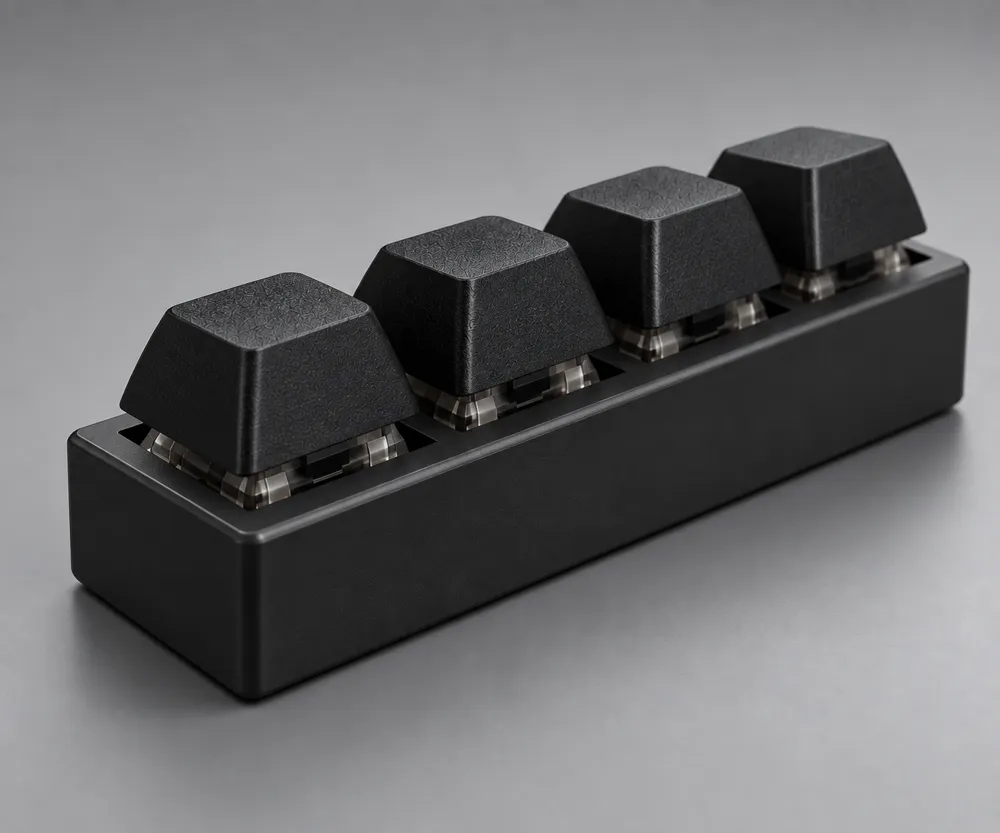 4-Key Cap Clicker Fidget toy, photo 2 of 4 - 4-Key Cap Clicker Fidget toy Tools