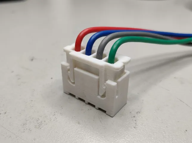 4-Pin JST-XH Connector Housing | 2.50mm Pitch, photo 3 of 4 - 4-Pin JST-XH Connector Housing | 2.50mm Pitch Hobby & DIY