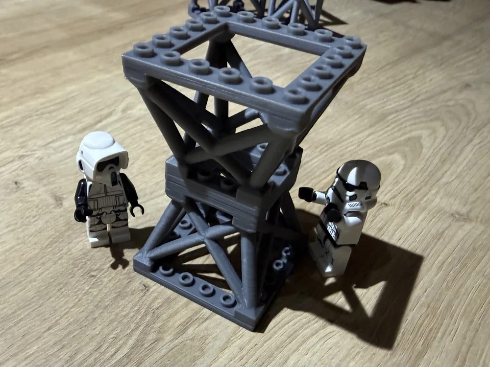 4x4 to 6x6 Inverted Tower (4 Bricks High), photo 4 of 4 - 4x4 to 6x6 Inverted Tower (4 Bricks High) Toys & Games