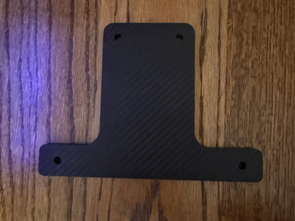 4x7 license plate mount