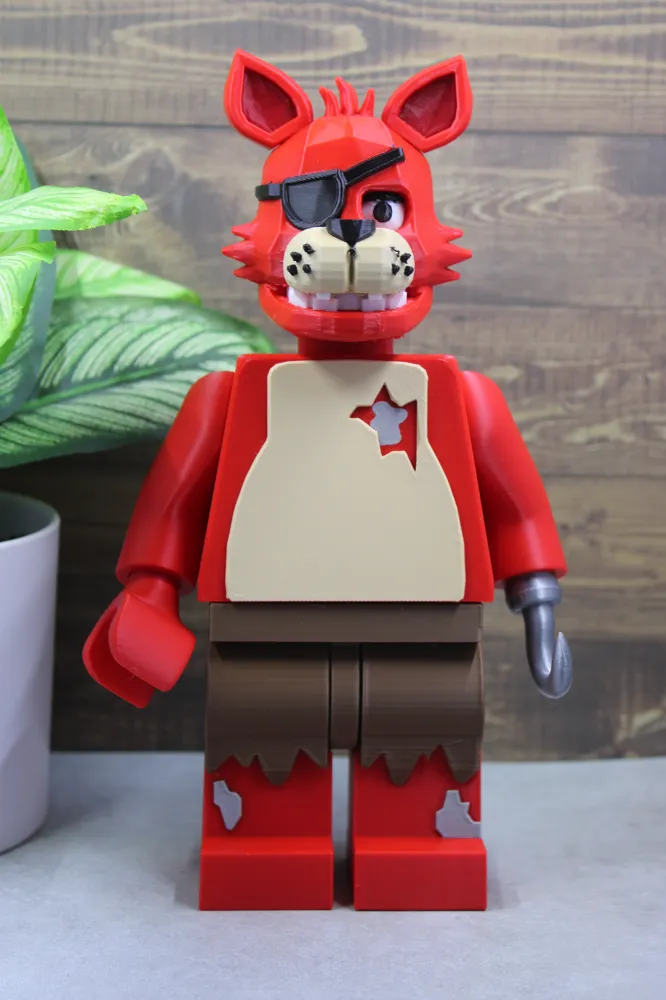 500% Brick - Foxy (FNAF), photo 2 of 4 - 500% Brick - Foxy (FNAF) Toys & Games