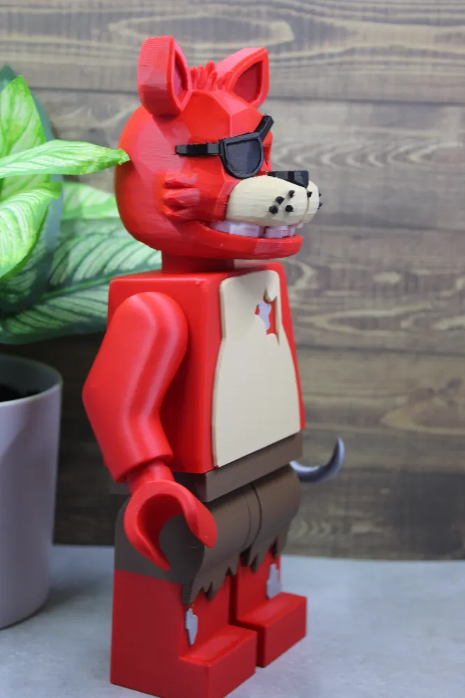500% Brick - Foxy (FNAF), photo 3 of 4 - 500% Brick - Foxy (FNAF) Toys & Games