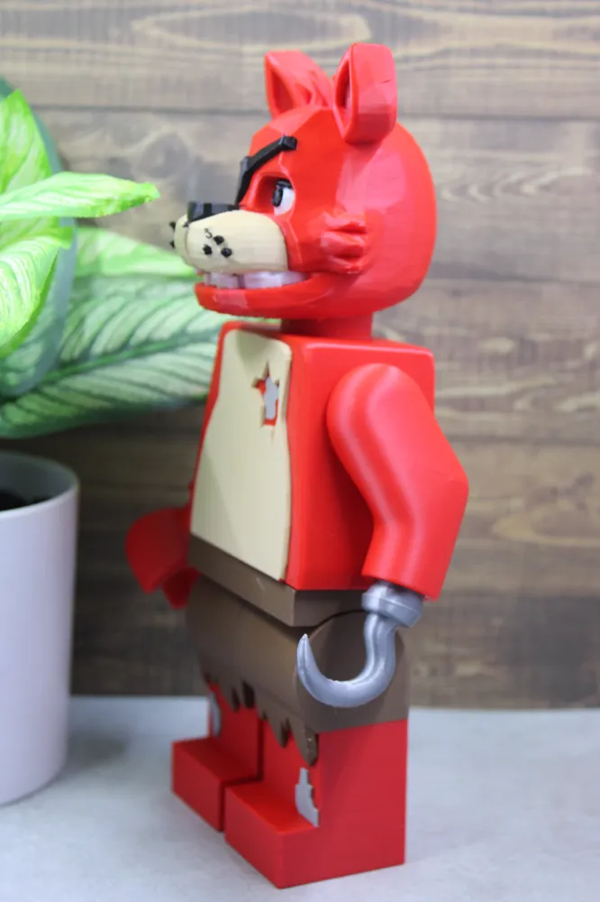 500% Brick - Foxy (FNAF), photo 4 of 4 - 500% Brick - Foxy (FNAF) Toys & Games
