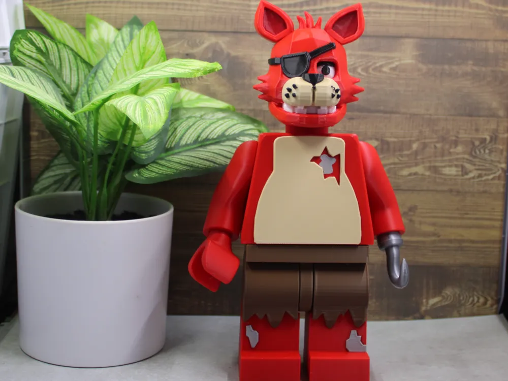 500% Brick - Foxy (FNAF) - Other Toys & Games, in stock in India