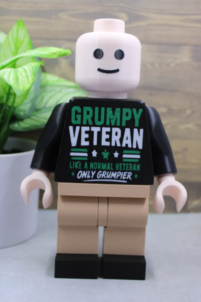 500% Brick, Grumpy Veteran, photo 2 of 4 - 500% Brick, Grumpy Veteran Toys & Games