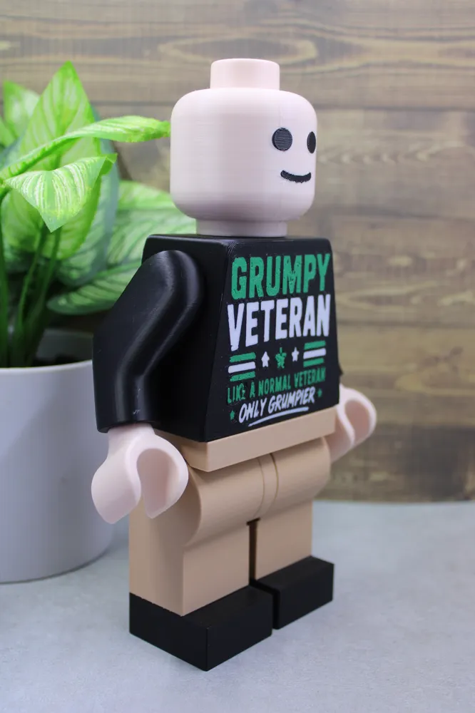 500% Brick, Grumpy Veteran, photo 3 of 4 - 500% Brick, Grumpy Veteran Toys & Games